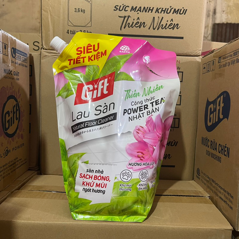 Túi Nước Lau Sàn Gift 3,6Kg - Tiết kiệm dành cho Kênh Nhà Hàng Khách ...