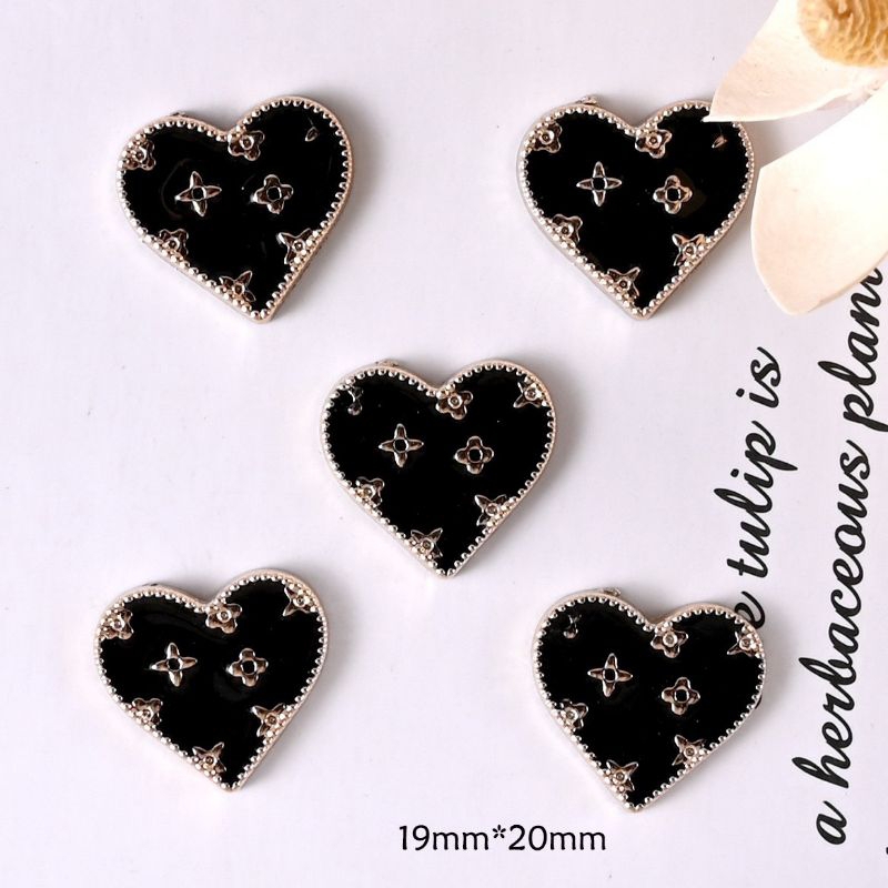 CHARM KIM LOẠI TRẮNG ĐEN ĐỦ KIỂU