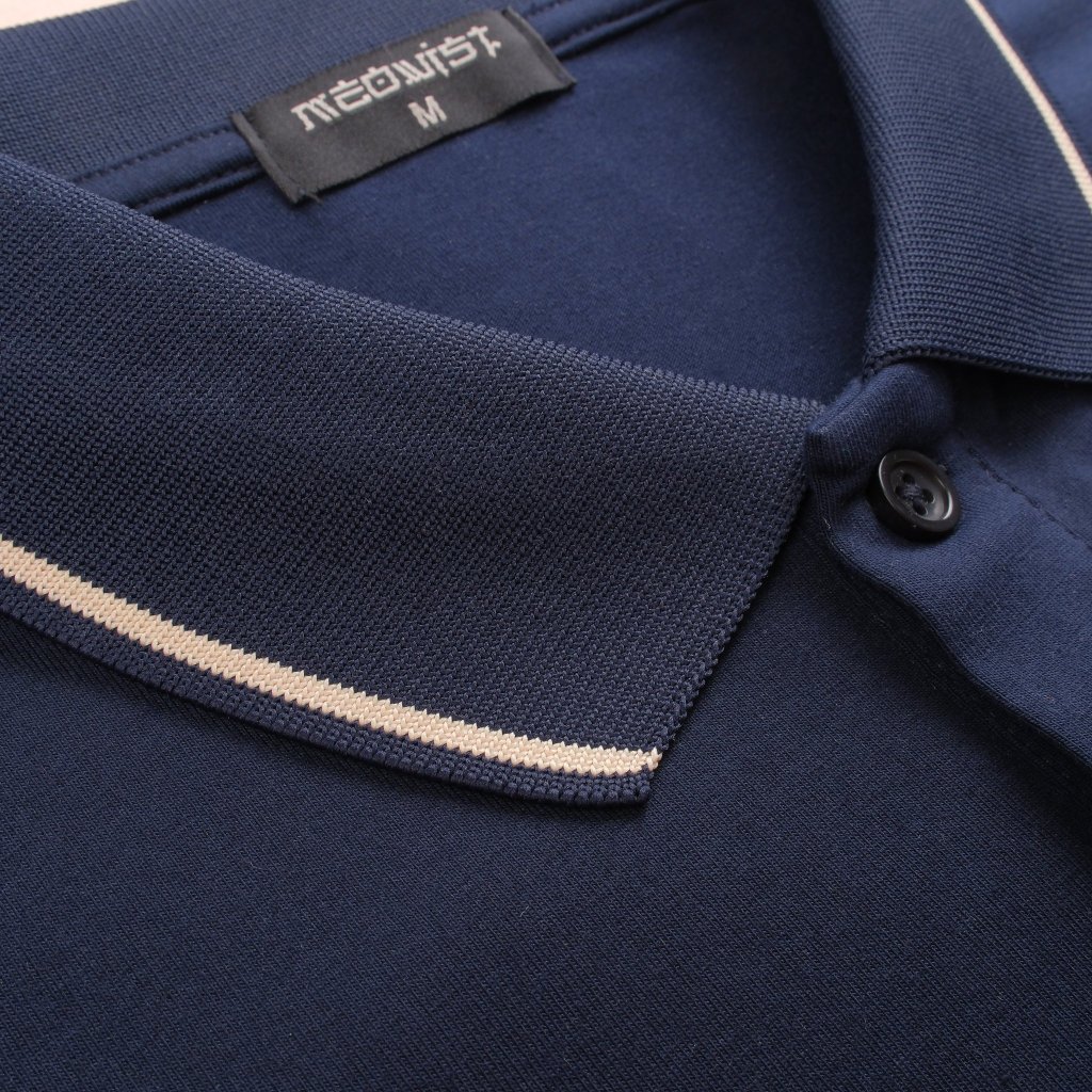 Áo Polo Nam EDEN Regular Logo Thêu Meowist , Thoáng mát, Thời Trang, Cá tính