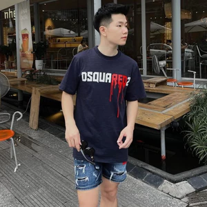Áo Phông DS Que2 Chữ Mic Nhiều Màu Chảy Sơn Cực Phong Cách Giới Trẻ Thời Trang-Áo Thun Nam Nữ Ds Que Chất Cotton Cao Cấp