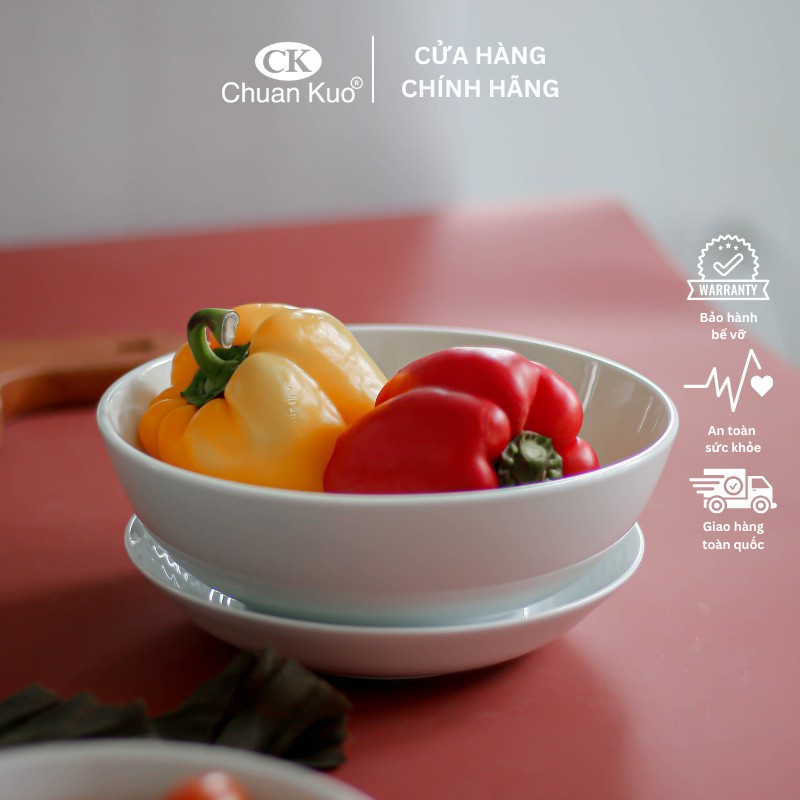 Bát tô bầu sứ trắng trơn nhiều size 15 17 20cm - Bát tô sứ thương hiệu CK cho nhà hàng cao cấp