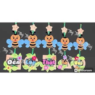 rèm chào bé đến lớp