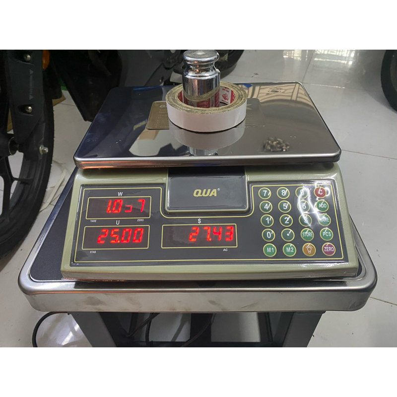 CÂN ĐIỆN TỬ QUA 910 (Cân điện tử giá rẻ)
