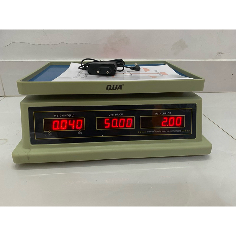 CÂN 30Kg QUA832 (Cân điện tử chống nước)