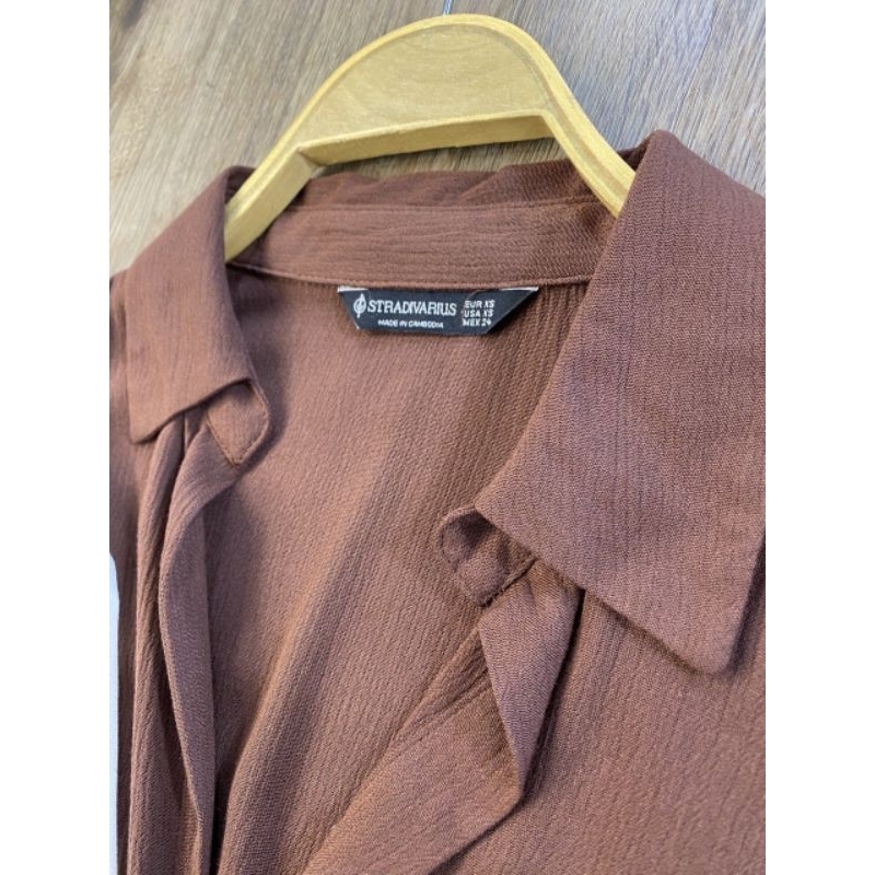 (Sale) Áo sơmi Stradivarius* bigsize Cambo dư xịn