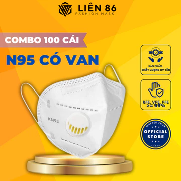 [Thùng 100 cái] khẩu trang N95 Có Van 5 Lớp HM pro mask kháng khuẩn chống bụi mịn PM2.5 chính hãng công ty