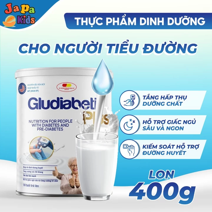 Thùng 12 Hộp Sữa Tiểu Đường Gludiabetic Plus Sữa Dinh Dưỡng Cho Người Tiểu Đường Chính Hãng – 2