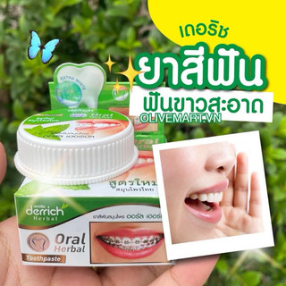 Kem đánh răng Oral Heabal Thái Lan, dùng cho người niềng răng, trắng răng thơm miệng, thảo dược