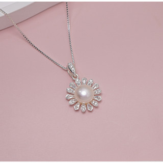 Dây chuyền bạc LAMY Pearly Sunshine Pendant Silver Necklace 6260 - Dây chuyền nữ bạc Ý 925