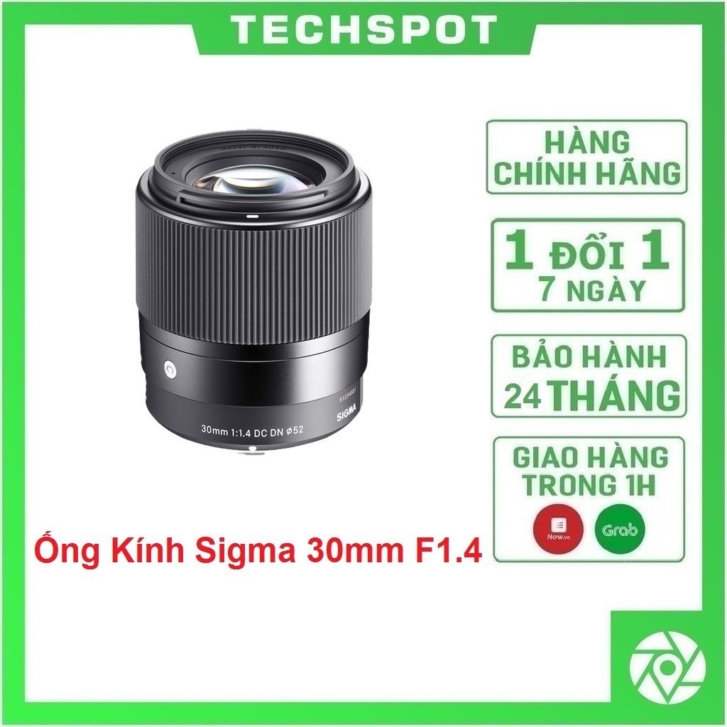 Ống Kính Sigma 30mm F1.4 DC DN Cho Sony E-Mount | Hàng Chính Hãng | Bảo ...