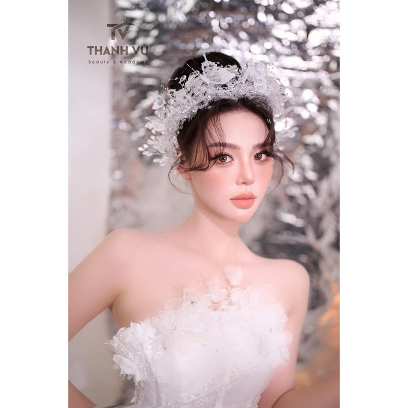 BỜM TÓC LẤP LÁNH ĐÍNH BƯỚM(video thật shop tự quay)