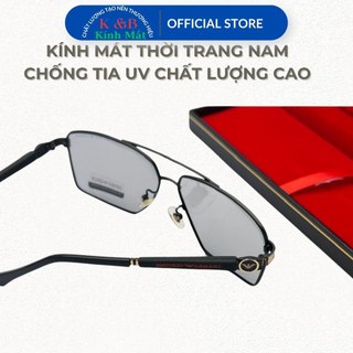 SALE 30% - Kính Mát Nam Đổi Màu Khi Ra Nắng Đi Ngày Và Đêm Thời Trang ITALY, Chống Tia U400 - SV23