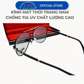 SALE 30% - Kính Mát Nam Đổi Màu Khi Ra Nắng Đi Ngày Và Đêm Thời Trang ITALY, Chống Tia U400 - SV23