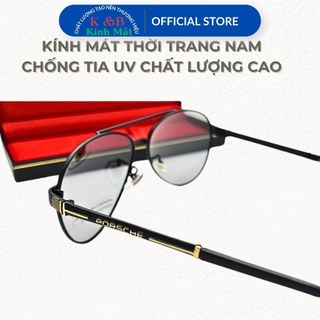SALE 30% - Kính Mát Nam Đổi Màu Khi Ra Nắng Đi Ngày Và Đêm Thời Trang ITALY, Chống Tia U400 - SV23
