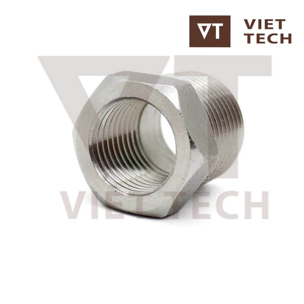 Lơ thu ren inox 304 - Chuyển ren trong ren ngoài inox 304 - Cà rá inox ...