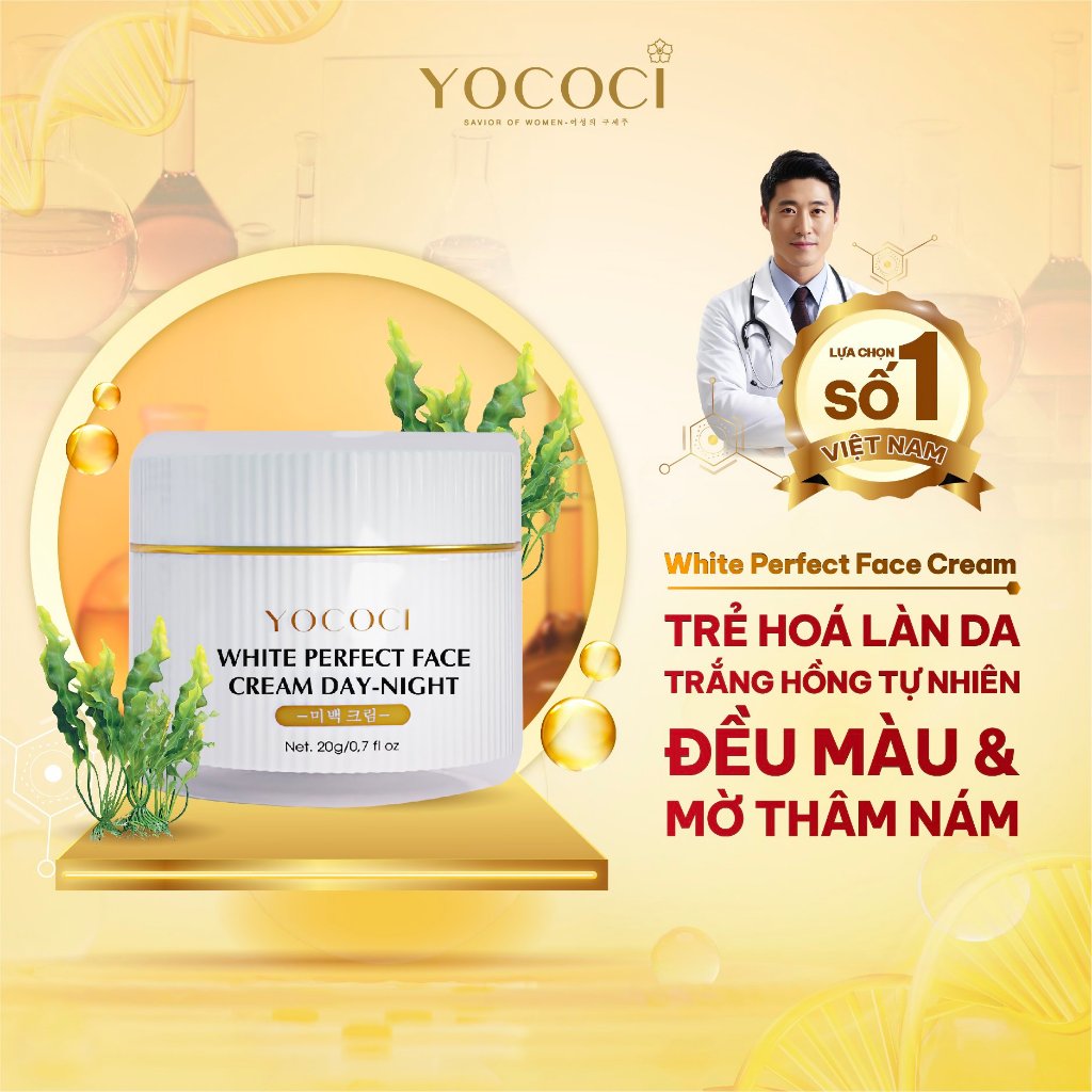Kem dưỡng trắng Yococi