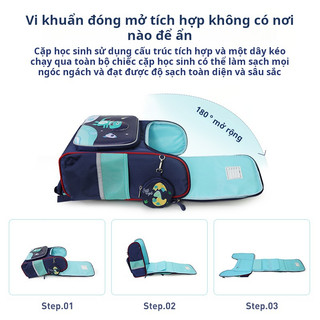 SUN EIGHT - 90148 Balo học sinh Cấp 1 siêu nhẹ, chống gù, chống thấm nước