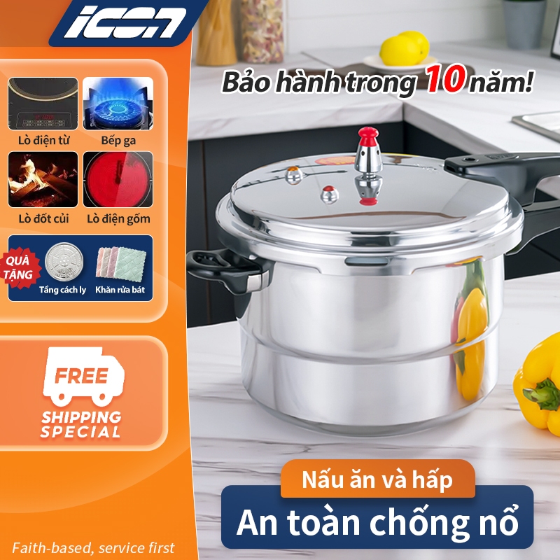 ICON Nồi áp suất bếp từ, nồi áp suất đa năng có thể được sử dụng cho bếp ga và bếp từ