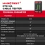 HABOTEST HT812A Kiểm tra cáp mạng 8P/6P/4P/2P Cáp LAN Công cụ theo dõi đường dây