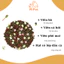 Hạt Captain cho chó kén ăn 500g - 2.h5kg, trộn bò - cá hồi - phô mai