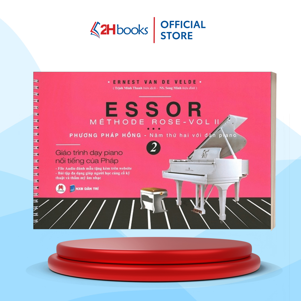 Sách Méthode Rose Vol 2 - Phương Pháp Hồng - Năm Thứ Hai Với Đàn Piano ...