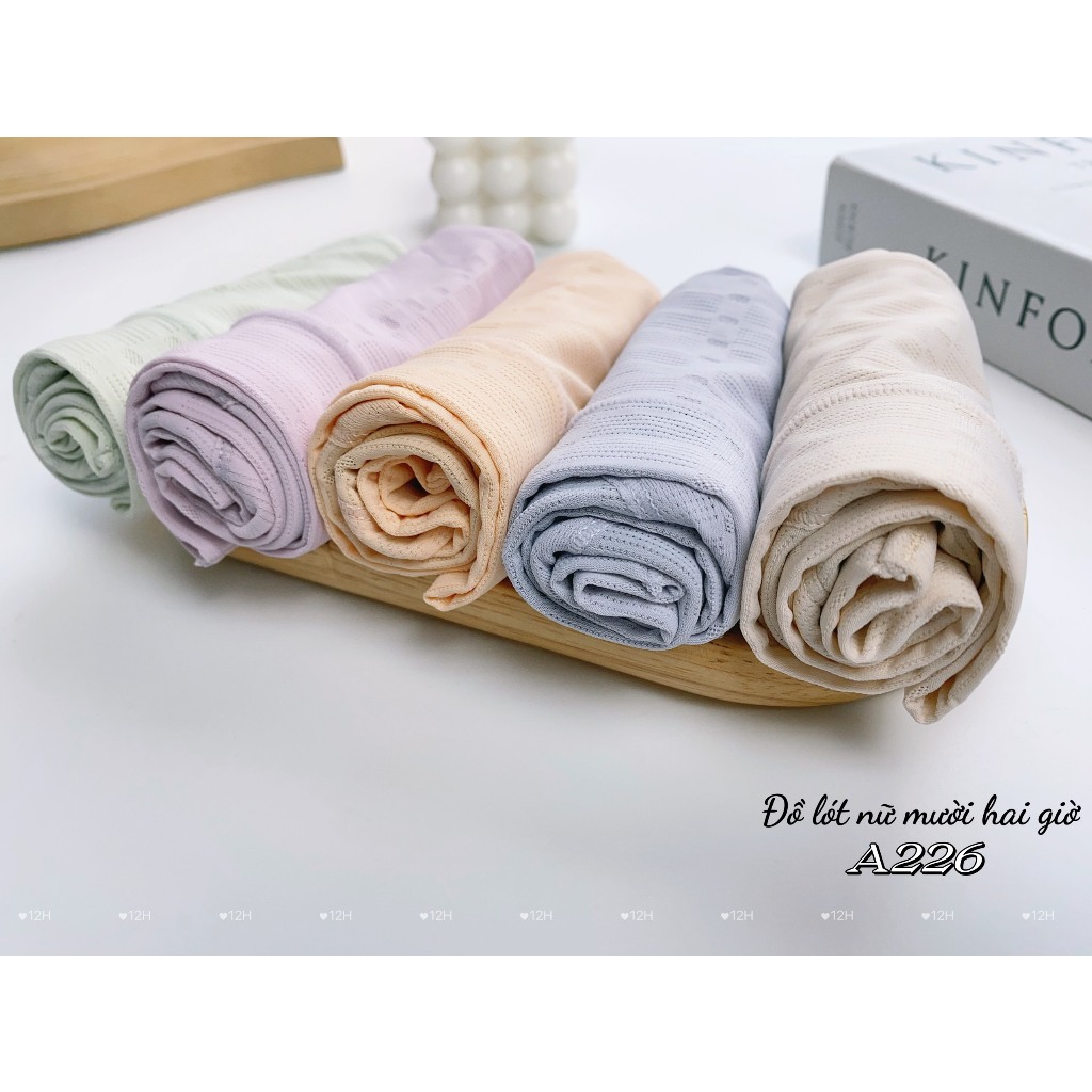 Quần chip nữ mềm mịn cotton co dãn A226, Đồ lót 12h