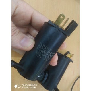Combo 20 Mô tơ bơm nước rứa kính xe tải, xe hơi TOYOTA điện 12v 24v.