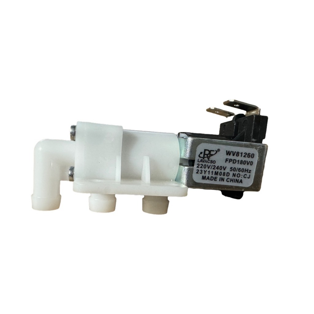 Van Cấp Nước Máy Giặt Toshiba 3 Vòi 220V Hàng Hãng Đẹp Mắt