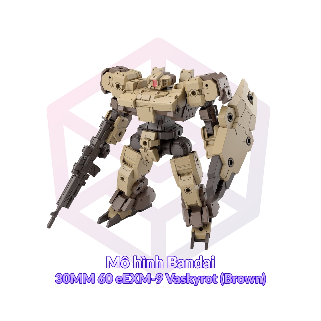 Mô hình Bandai 30MM 60 eEXM-9 Baskyrotto (Brown) 1/144 [GDB] [30MM ...