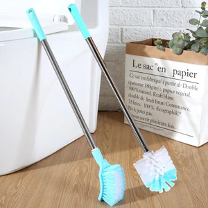 Chổi Cọ Toilet Bồn Cầu Loại Đầu , Vuông Cán Inox Loại To Dài Xịn (HÀNG ĐẸP)