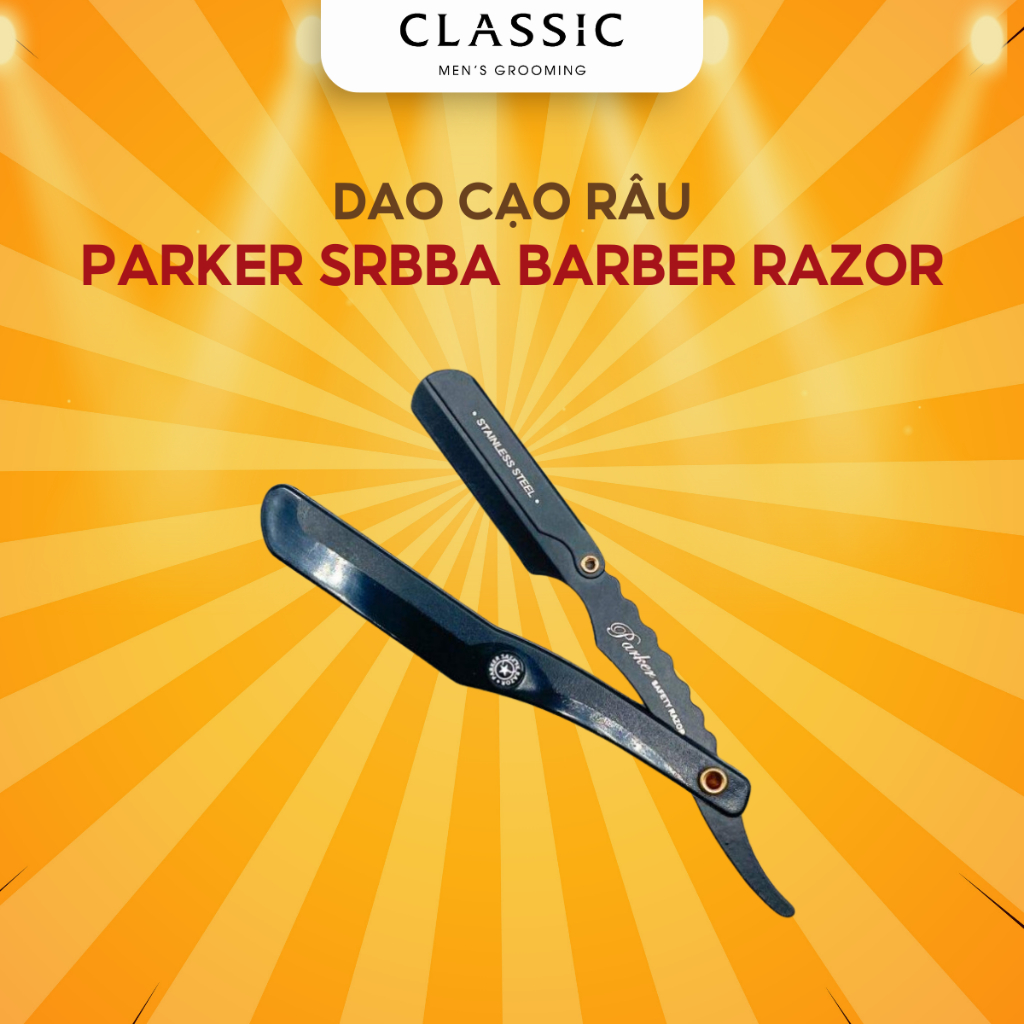 Dao Cạo Râu Parker SRBBA Professional | Shopee Việt Nam