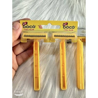 Dao cạo râu siêu bền siêu bén gọn nhẹ set 2 cái tiện lợi cho gia đình