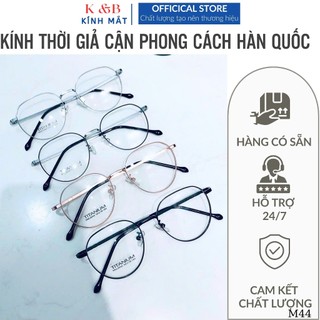 GIẢM SHOCK - 49% Kính Giả Cận Chống Ánh Sáng Xanh Gọng Kính Đẹp Thời Trang Dành Cho Nam Nữ - M44