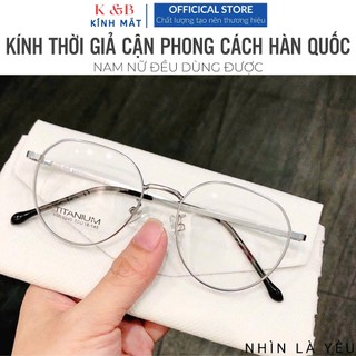 GIẢM SHOCK - 49% Kính Giả Cận Chống Ánh Sáng Xanh Gọng Kính Đẹp Thời Trang Dành Cho Nam Nữ - M44
