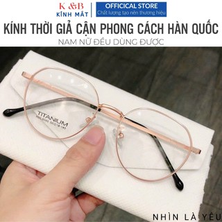 GIẢM SHOCK - 49% Kính Giả Cận Chống Ánh Sáng Xanh Gọng Kính Đẹp Thời Trang Dành Cho Nam Nữ - M44