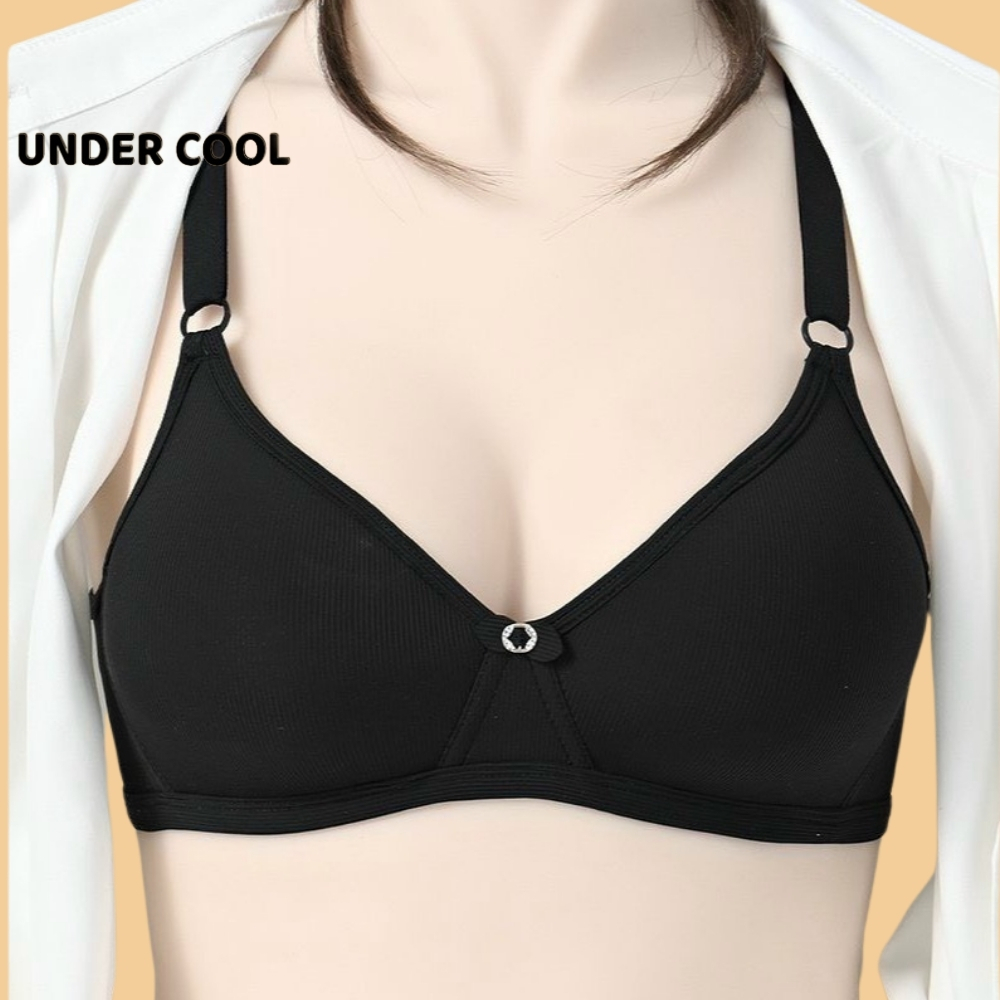 Áo Ngực Mỏng UNDERCOOL có vòng thép có kích thước lớn tập hợp đẩy lên đồ lót có thể điều chỉnh dây đeo vai áo ngực AL55