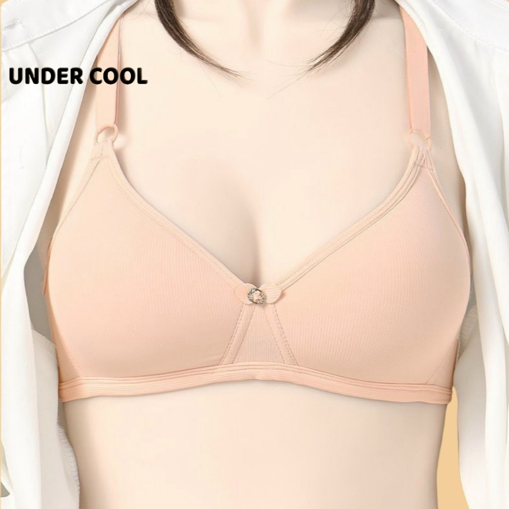 Áo Ngực Mỏng UNDERCOOL có vòng thép có kích thước lớn tập hợp đẩy lên đồ lót có thể điều chỉnh dây đeo vai áo ngực AL55