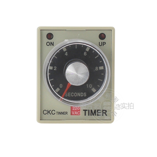 Rơ le thời gian kèm đế, Relay timer, Rơle hẹn trễ CKC AH3-3 220VAC 10S ...
