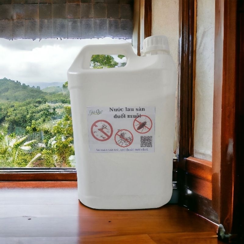 Nước lau sàn đuổi muỗi, kiến, gián thảo mộc