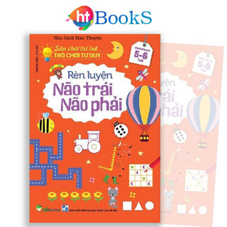 Sách Thiếu Nhi Rèn Luyện Não Trái, Não Phải - Sân Chơi Trí Tuệ Dành Cho Trẻ Từ 5-6 Tuổi