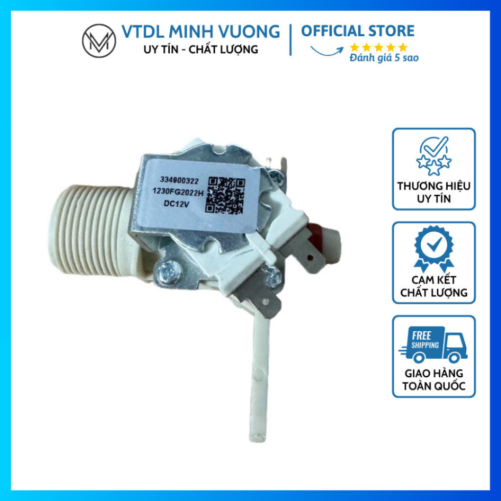 Van Cấp Nước Đơn Máy Giăt LG 12V DC Hàng Chính Hãng