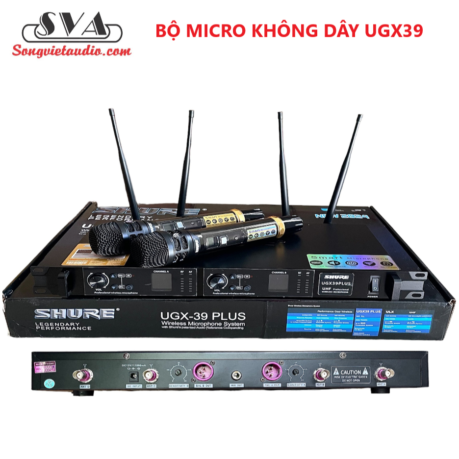 BỘ MICRO KHÔNG DÂY CAO CẤP UGX39 | Shopee Việt Nam
