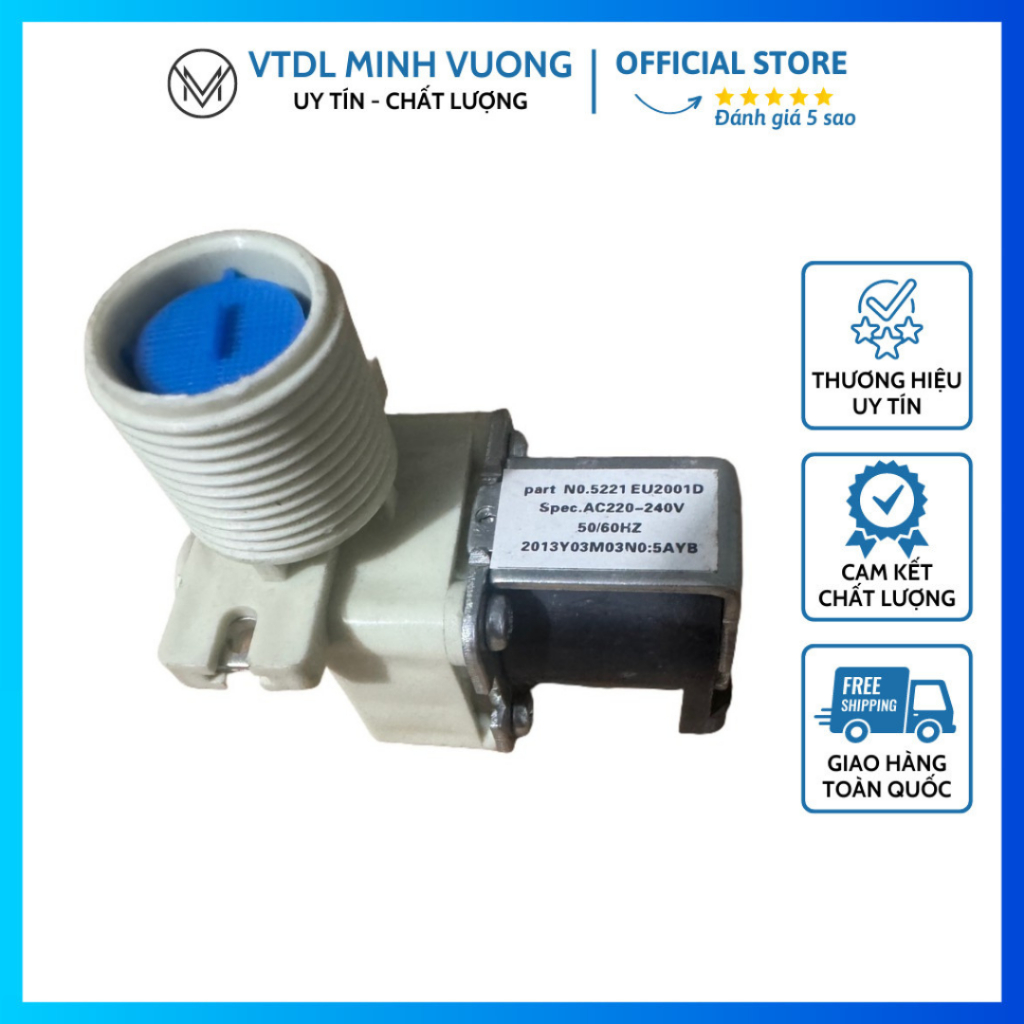 Van Cấp Nước Máy Giặt LG (Đơn - Hãng) Giá Tốt