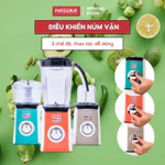 Máy xay sinh tố HASUKA HSK-726 3 cối đa năng, máy xay sinh tố xay đồ khô lưỡi dao inox sắc bén- BH 1 năm — ảnh 6