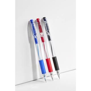 Combo 10 Bút Bi Bitex B03 ngòi 0.5mm mực xanh/đỏ/đen