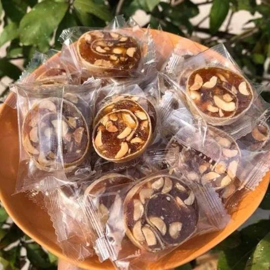 1Kg Kẹo Chuối Tươi Cuộn Bánh Tráng/ 500g