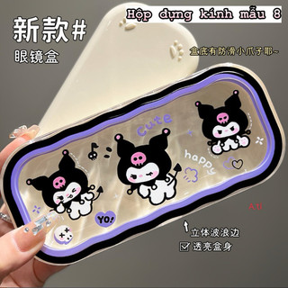 Hộp đựng kính mắt tiện ích hoạ tiết siêu cute mẫu mới 2024