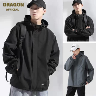 Áo khoác dù nam nữ DRAGON áo khoắc gio chống nắng 2 lớp kháng nước, xuất dư hàng cao cấp GD666
