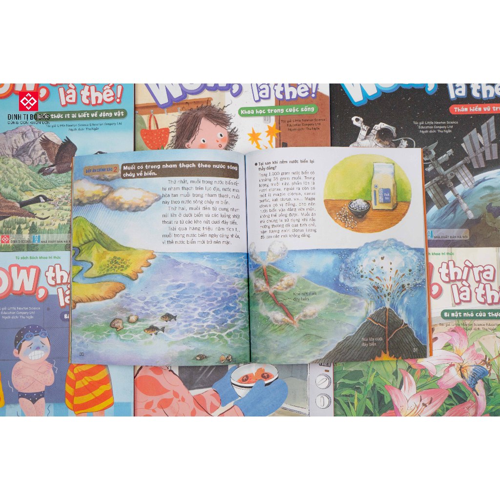 Ảnh Sách - Wow, thì ra là thế - Khám phá khoa học cho trẻ từ 6 - 12 tuổi - Đinh Tị Books 2