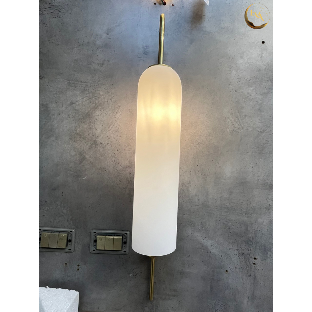 Đèn tường ống dài EVA BD008 D100mm, đèn gắn 2 bên đầu giường, phòng khách bảo hành 12 tháng